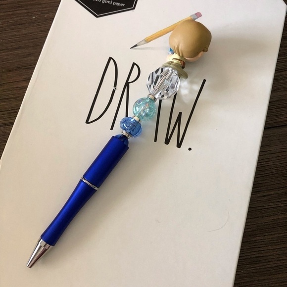 Disney Doorables: Star Wars: Luke Skywalker handmade beaded pen - Picture 3 of 3